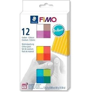 Fimo soft sada 12 farieb Brilliant