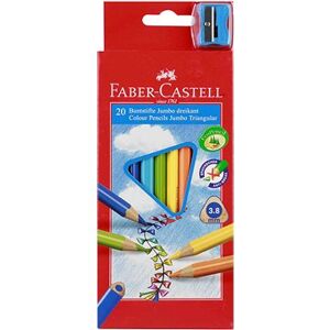 Faber-Castell Pastelky Jumbo, 20 Farieb
