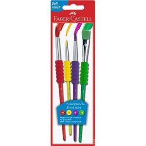 Faber-Castell Soft Touch, 4 ks