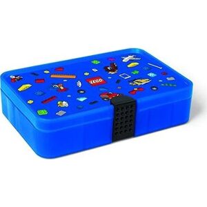LEGO Iconic Krabička s priehradkami – modrá