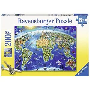 Ravensburger 127221 Veľká mapa sveta