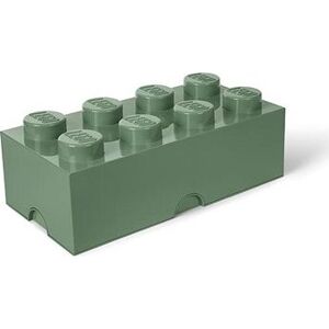 LEGO Úložný box 250 × 500 × 180 mm – army zelená