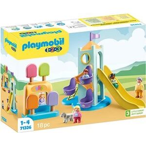 Playmobil 71326 1.2.3: Dobrodružná veža so zmrzlinovým stánkom