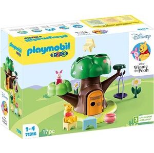 Playmobil 71316 1.2.3 & Disney: Domček na strome Medvedíka Pú a Prasiatka