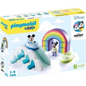 Playmobil 71319 1.2.3 & Disney: Mickey & Minnie's Obláčikový domček