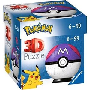 Puzzle-Ball Pokémon: Master Ball 54 dielikov