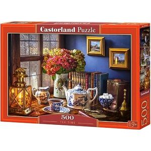CASTORLAND Puzzle Čas na čaj 500 dielikov