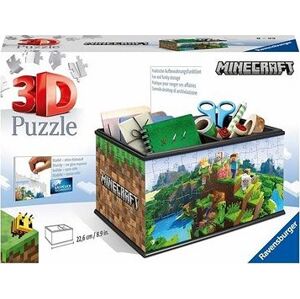 Ravensburger 3D Puzzle 112869 Úložná škatuľa Minecraft 216 dielikov