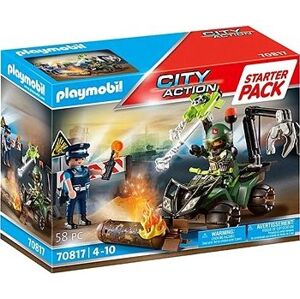 Playmobil Starter Pack Polícia: Nebezpečné cvičenie