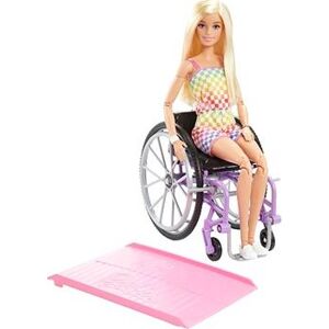 Barbie Modelka Na Invalidnom Vozíku V Kockovanom Overale