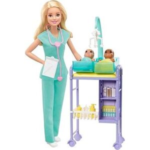 Barbie Povolanie Herný Set S Bábikou – Detská lekárka