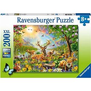 Ravensburger Puzzle 133529 Lesné Zvieratá 200 Dielikov