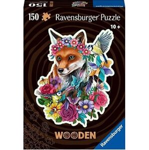 Ravensburger Puzzle 175123 Drevené Puzzle Farebná Líška 150 Dielikov