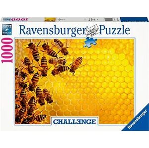 Ravensburger Puzzle 173624 Challenge Puzzle: Včely Na Medovom Plaste 1 000 Dielikov