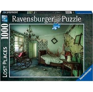 Ravensburger Puzzle 173600 Stratené miesta: Zelená Spálňa 1000 Dielikov