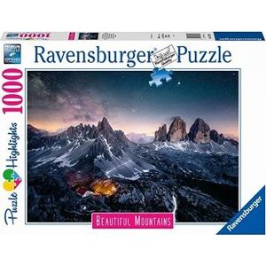 Ravensburger Puzzle 173181 Dych berúce hory: Dolomitské Veže, Taliansko 1000 Dielikov