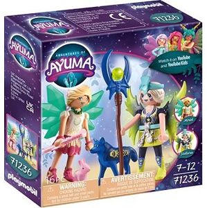 Playmobil 71236 Crystal- a Moon Fairy s tajomnými zvieratami