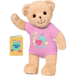 Medvedík BABY born, ružové oblečenie