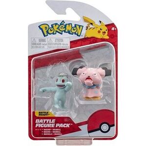 Pokémon – Battle Figure 2 Pack – Machop & Snubbull