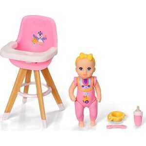BABY born Minis Sada s jedálenskou stoličkou a bábikou