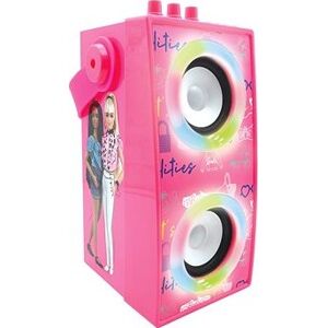 Lexibook Barbie Karaoke sada reproduktor + mikrofón