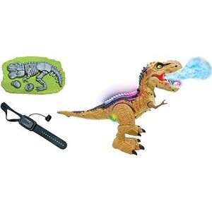 Lexibook RC Tirex – Dinosaurus pľujúci dym so zvukovými a svetelnými efektmi