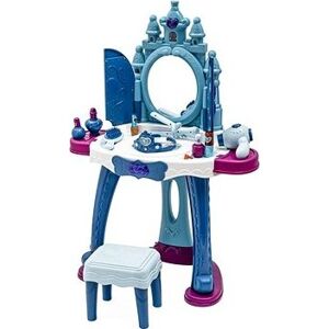 BABY MIX Dětský toaletní stolek ledový svět se světlem, hudbou a židličkou