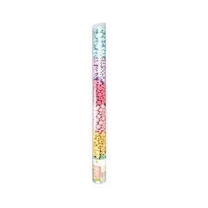 Sycomore Drevené korálky v tube pastelové 60 cm