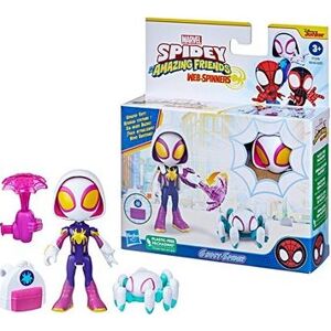 Spider-Man Spidey and his Amazing Friends Webspinner figúrka Ghost Spider