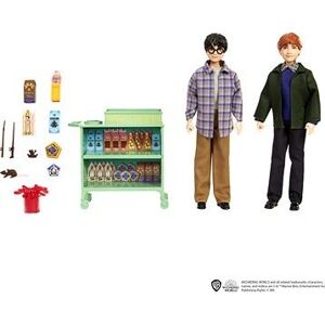 Harry Potter bábiky Harry a Ron na ceste expresom do Rokfortu