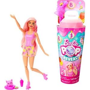 Barbie Pop Reveal Barbie šťavnaté ovocie – Jahodová limonáda