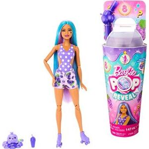 Barbie Pop Reveal Barbie šťavnaté ovocie – Hroznový kokteil