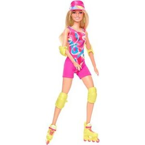 Barbie Barbie vo filmovom oblečení na kolieskových korčuliach
