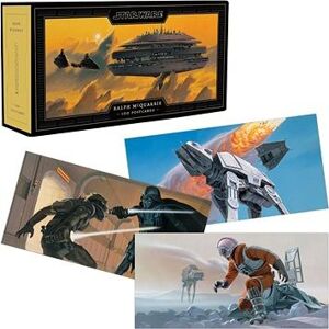 Chronicle books Star Wars Predprodukčná ilustrácia 100 ks panoramatických pohľadníc