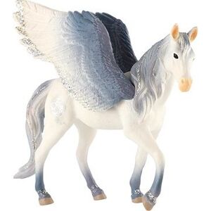 Zooted Kôň s krídlami – bielo/sivý