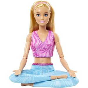 Barbie V pohybe – Blondínka v modrých legínach