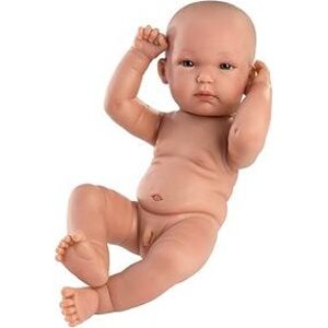 Llorens 63501 New Born Chlapček – reálna bábika bábätko s celovinylovým telom – 35 cm
