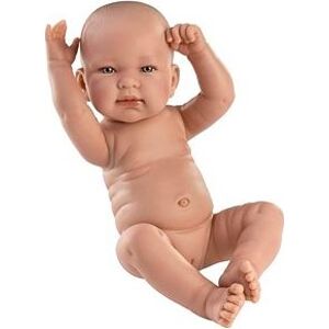 Llorens 73802 New Born Dievčatko – reálna bábika bábätko s celovinylovým telom – 40 cm