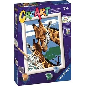 Ravensburger 236152 CreArt Roztomilé žirafy