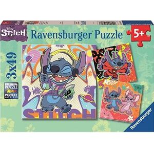 Ravensburger 120010708 Disney: Stitch 3× 49 dielikov