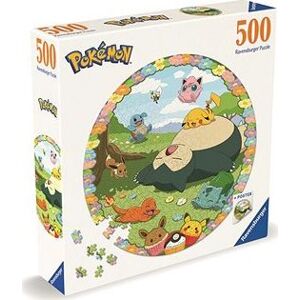 Ravensburger 120011316 Kruhové puzzle: Roztomilí Pokémoni