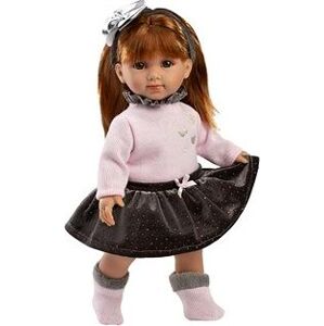 Llorens 53551 Nicole – realistická bábika s mäkkým látkovým telom – 35 cm