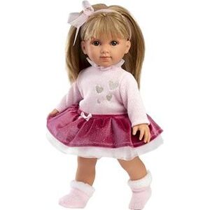 Llorens 53552 Elena – realistická bábika s mäkkým látkovým telom – 35 cm