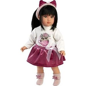 Llorens 54048 Greta – realistická bábika s mäkkým látkovým telom – 40 cm