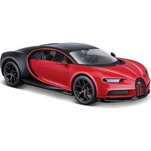 Maisto Bugatti Chiron Sport, červeno-čierna