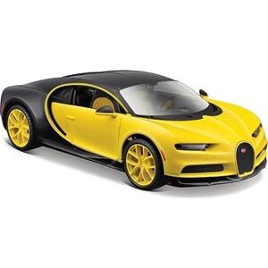 Maisto Bugatti Chiron, žltá/čierna