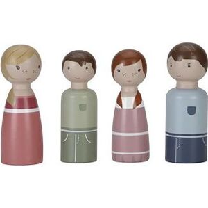 Little Dutch Súprava drevených bábik Family Rosa