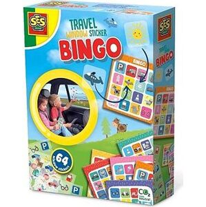 Ses Cestovní hra Bingo – lepenie obrázkov na okno auta