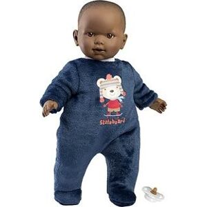 Llorens 14247 Baby Zareb – reálna bábika s mäkkým látkovým telom – 42 cm
