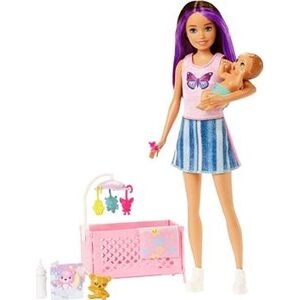 Barbie pestúnka herný set – spinkanie